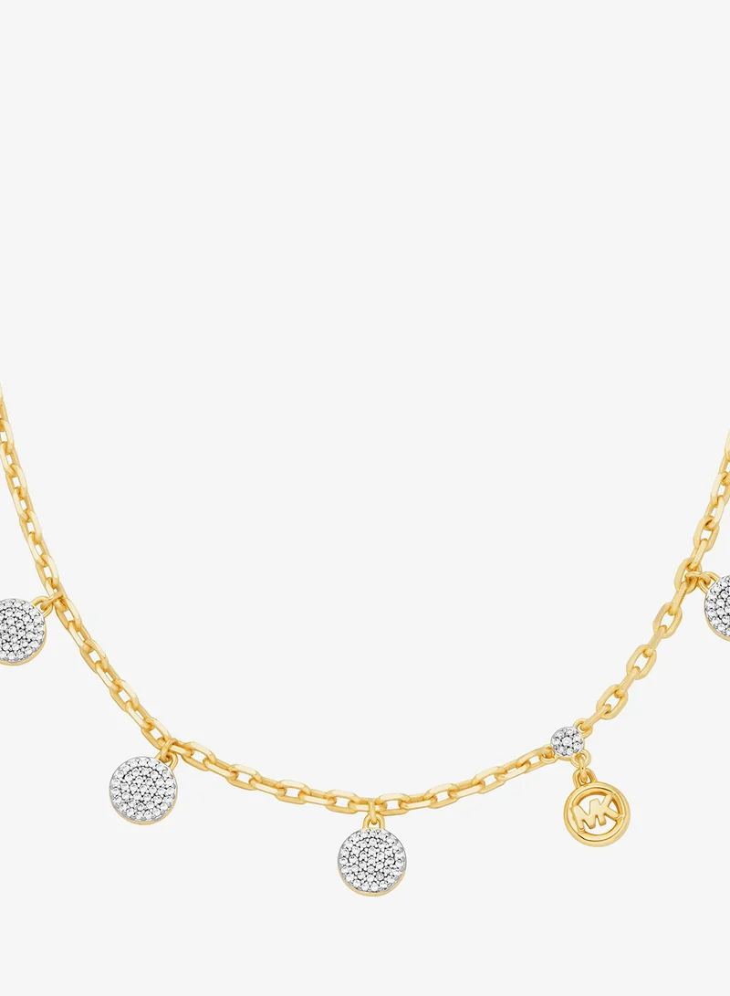 Michael Kors  Cubic Zirconia Base Metal Necklace for Women | Best Price UAE