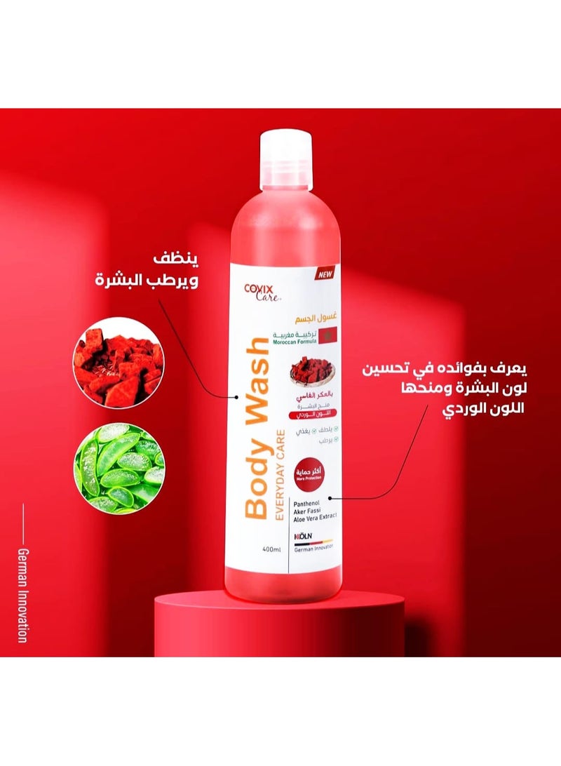 كوفيكس كير غسول الجسم للعناية اليومية بعكر فاسي - 400 مل - Image 2