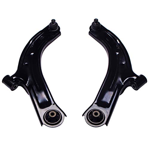 AUQDD Front Lower Control Arm and Ball Joint Assembly Compatible With Nissan Cube Tiida Versa Driver Passenger Side AUQDD 2PCS K620566 K620567 Left Right Professional Suspension - Image 2