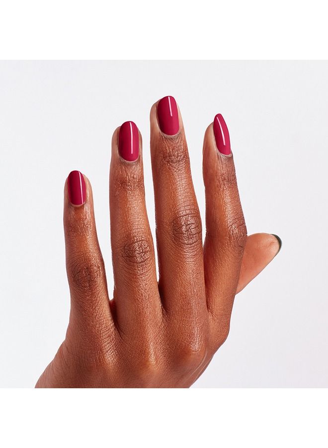 OPI Fall Collection, Nail Lacquer, Red-Veal Your Truth, Warm Red Nail Polish - Image 3