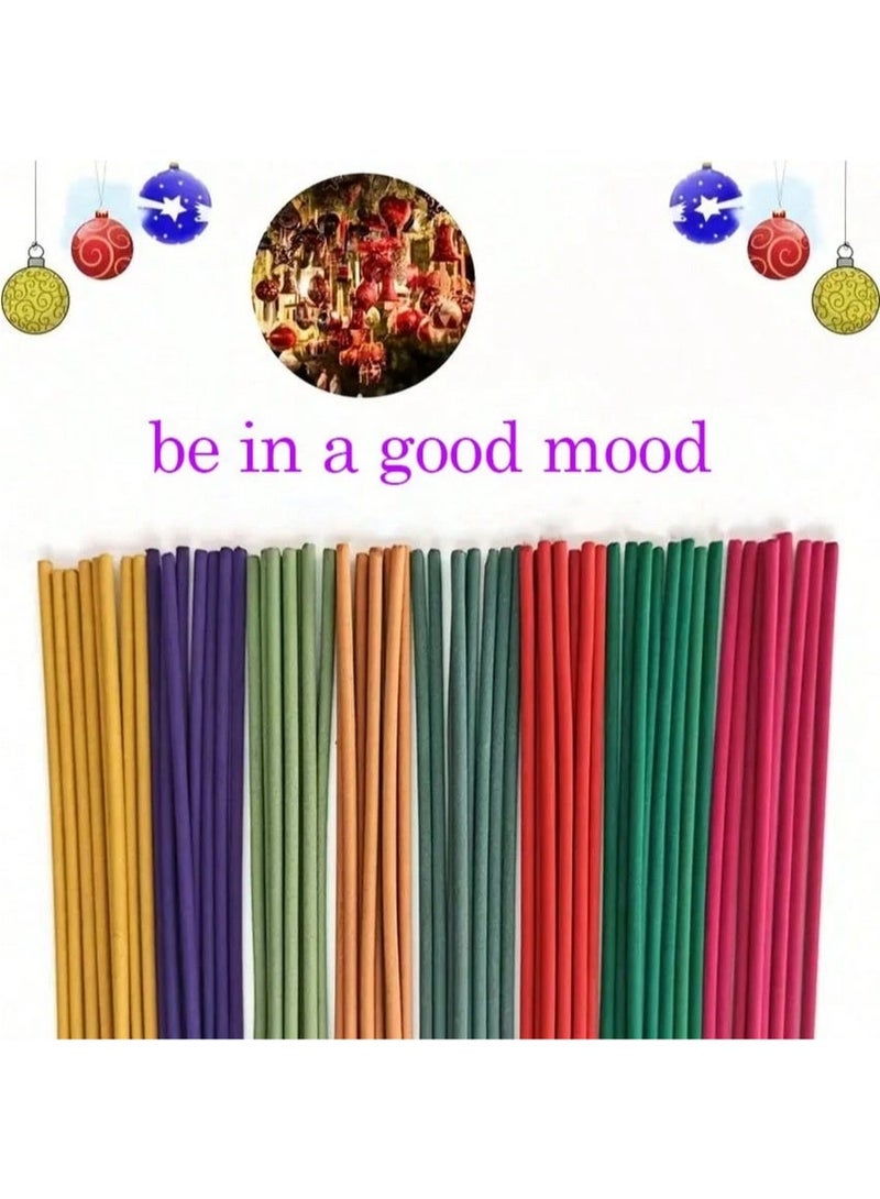 Incense sticks, multiple scents - sage, lavender, rose, cherry blossom, sweet lemon, and jasmine | Long-lasting fragrance for home and office - Image 3