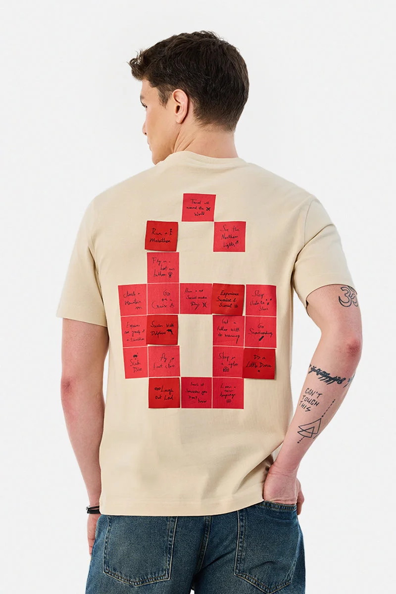 سنيتش تيشيرت قطن % بقصة عادية