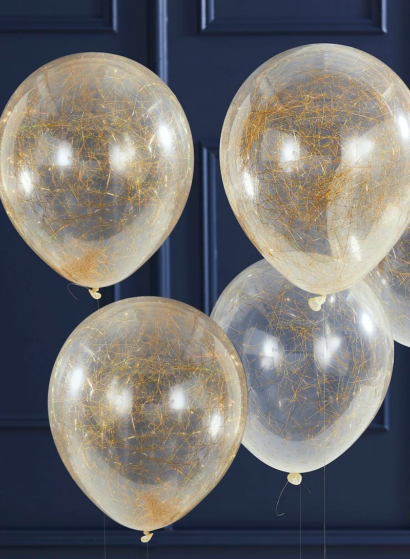 Ginger Ray Angel Hair Filled Party Confetti Balloons