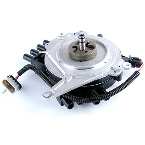 MAS Ignition Distributor with Cap & Rotor Compatible with Optispark LT1 Chevy Camaro Caprice Corvette Buick Roadmaster Pontiac Firebird V8 5.7L Replacement for 1104032 KA-GM8381 DST109 - Image 5