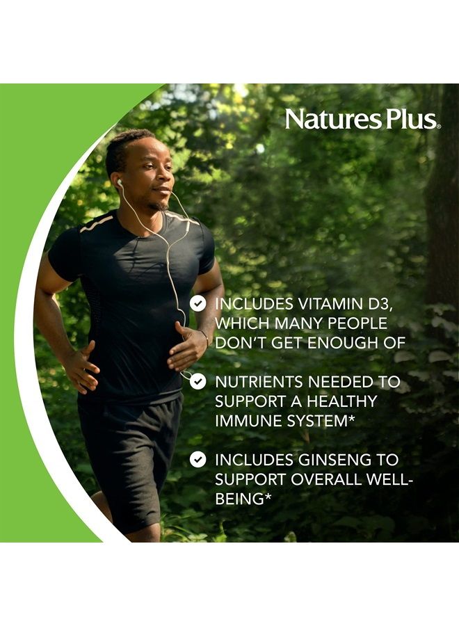 NaturesPlus Source of Life Liquid, Tropical Fruit - 30 fl oz, Pack of 2 - Multi-Vitamin & Mineral Supplement - Gluten Free, Vegetarian - 60 Total Servings