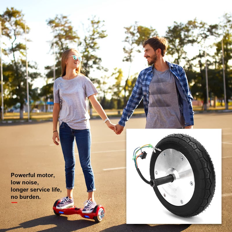 8 Inch Electric Balancing Scooter Wheel Hub Motor 350W Low Noise Puncture Proof Rubber Tires - Image 5