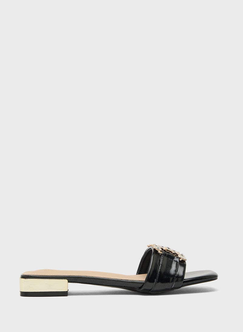 ELLA Ladies Flat Sandal - Image 1
