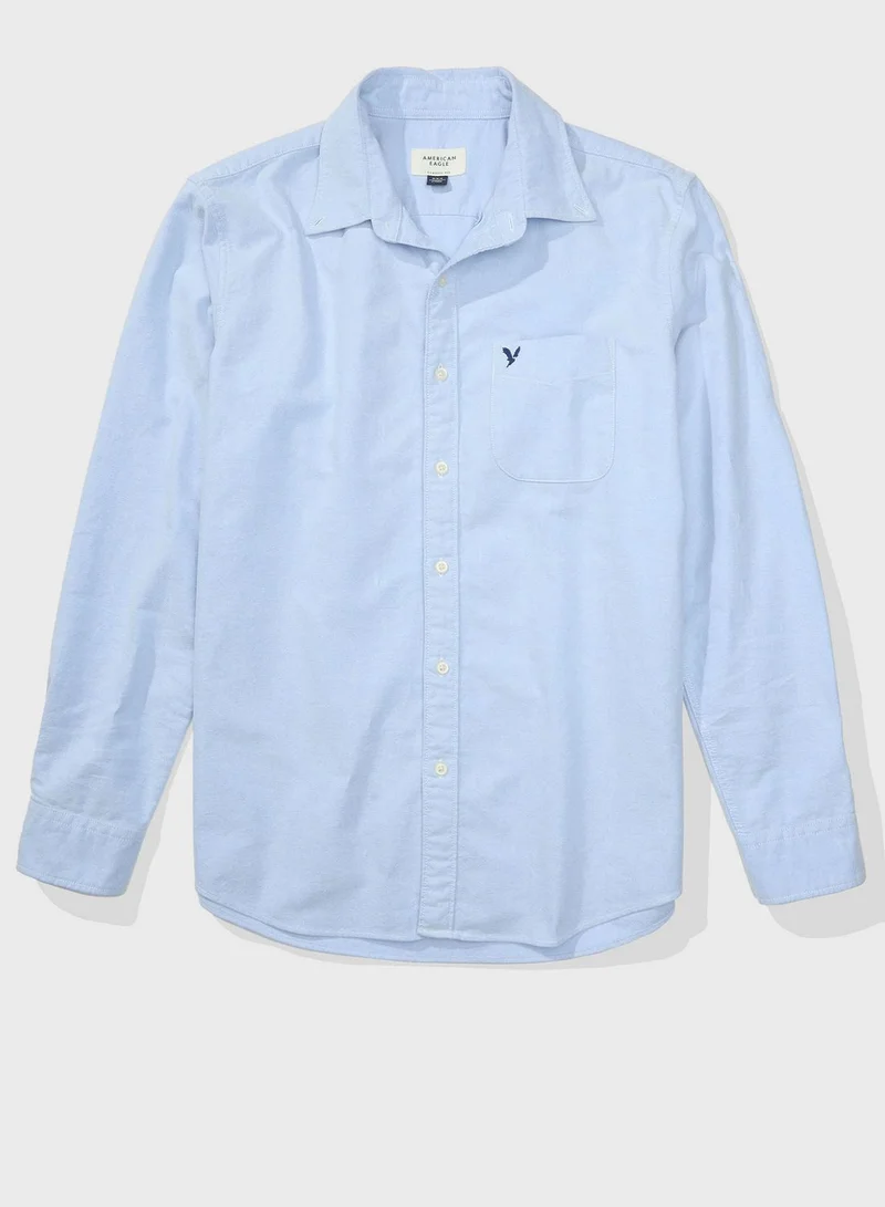 American Eagle Pocket Detail Classic fit Shirt