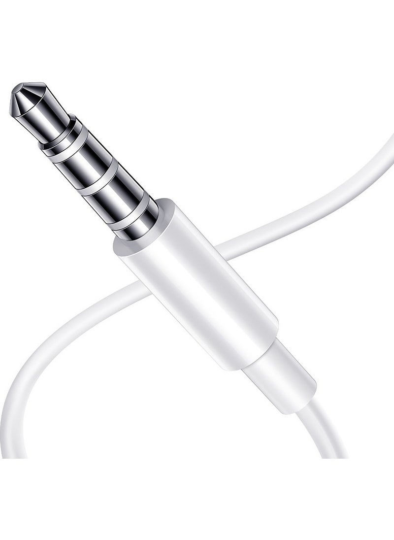 Mcdodo - HP-6080 Stereo Wired Headphone with 3.5mm Port-White - Image 1