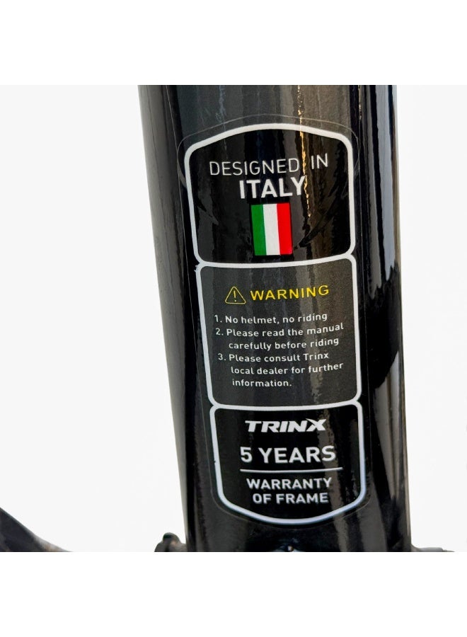 Trinx Sport Mountain Bike Steel Frame, Single Speed, Disc Brakes, Front Suspension - Image 5