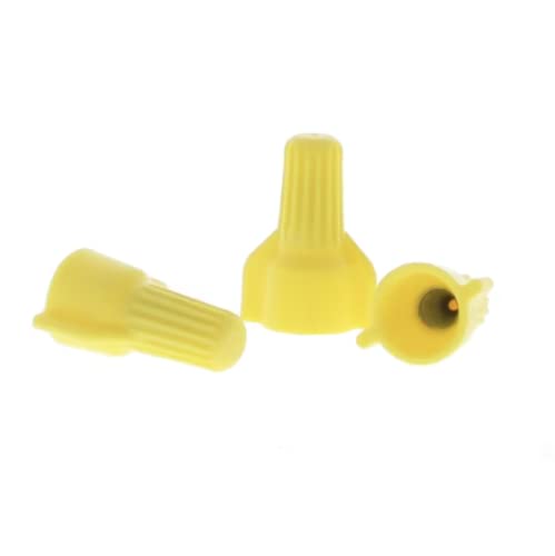 Ideal Industries Ideal Industries IDEAL Electrical 773340 WingTwist Yellow, 10/Bag  - Image 1