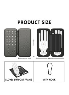 Generic Golf Glove Case, Golf Glove Case with Two Gloves Holder for Golf Bag Accessories, Golf Storage Organizer for Tees, Divot Tool, Ball Markers for Men and Women Golfers  - Image 2