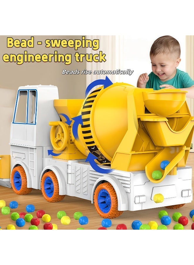 إيزي سو مركبة هندسية ، مجموعة ألعاب شاحنة البناء ، سيارة لعبة تلقائية تديرها البطارية (بطاريات غير مدرجة) ، شاحنة هندسة خلاطات الأسمنت ， ألعاب مركبة نقل محاكاة مركبة مركبة ， هدية ألعاب الهندسة التعليمية للبنات الفتيات - Image 5
