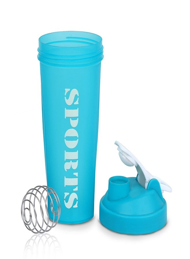 True Indian Amazing Quality of Gym Shaker| Sipper Bottle|Protein Shaker Bottle|Shaker Bottle 600 ml Shaker (Sea Green) - Image 3