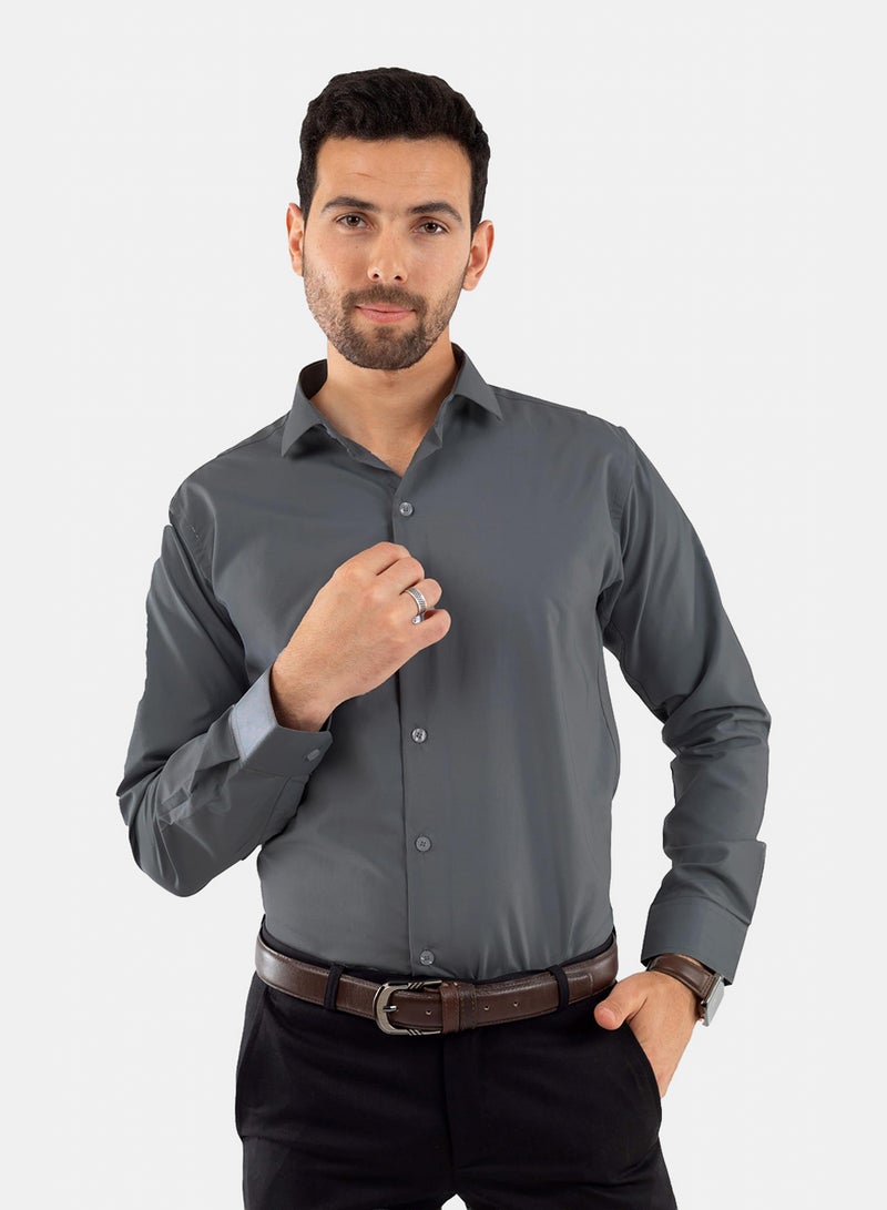 White Eagle Men's Classic Shirt - Dark Grey - Image 1