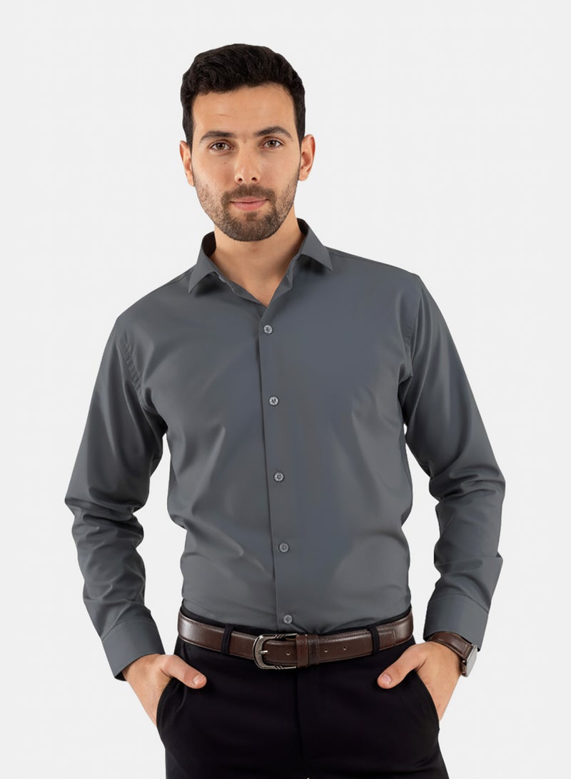 White Eagle Men's Classic Shirt - Dark Grey - Image 3