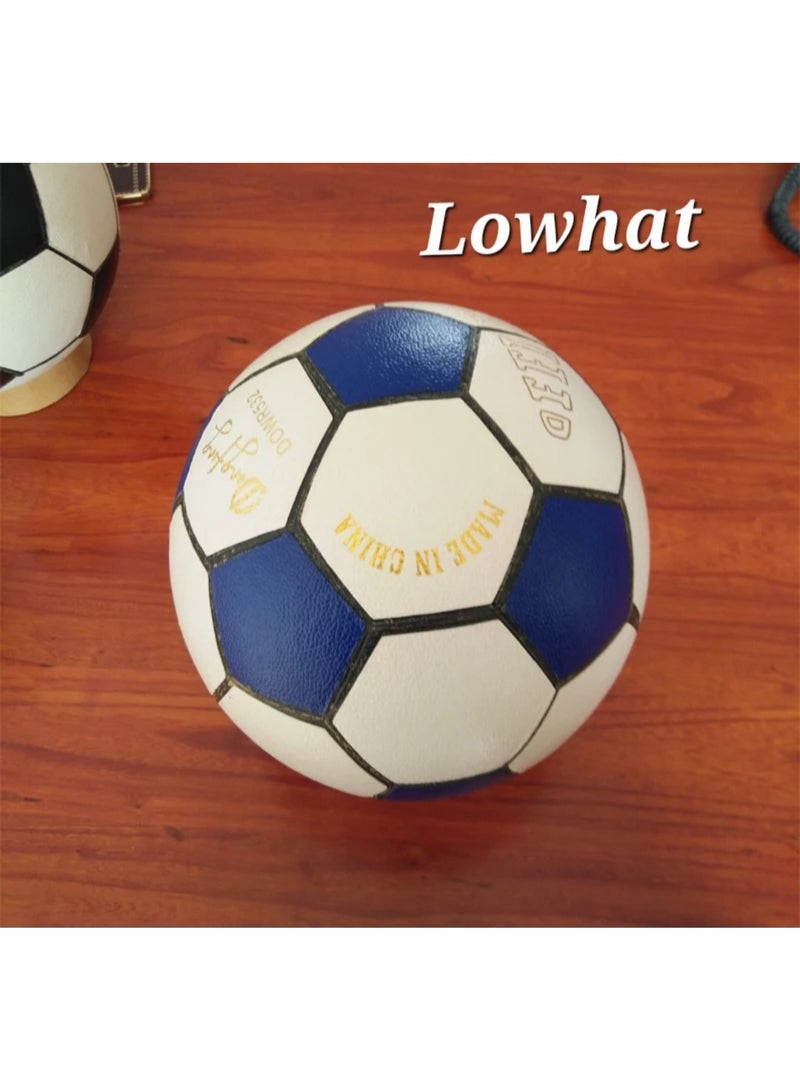 LOWHAT Foot Ball Training Football Size 5, Indoor Outdoor Soccer Training Ball Football for Playground