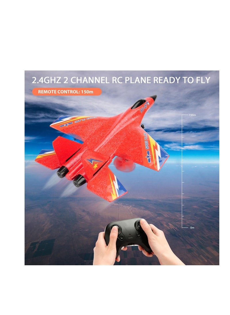 AROAQ Remote Control Aircraft RC Aircraft Toy Prevent Damage Smart Soft Foam Gyroscope for Daily Play Children Toys Gifts  - Image 3