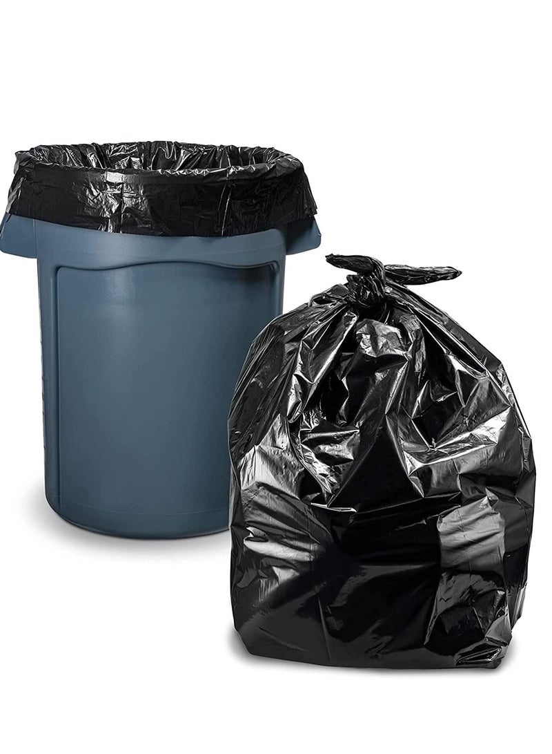 vsell24 Set of 100 Compostable Garbage Bags, 30-Gallon Capacity, 65x95cm - Perfect for Kitchen and Household Waste Disposal - Image 1