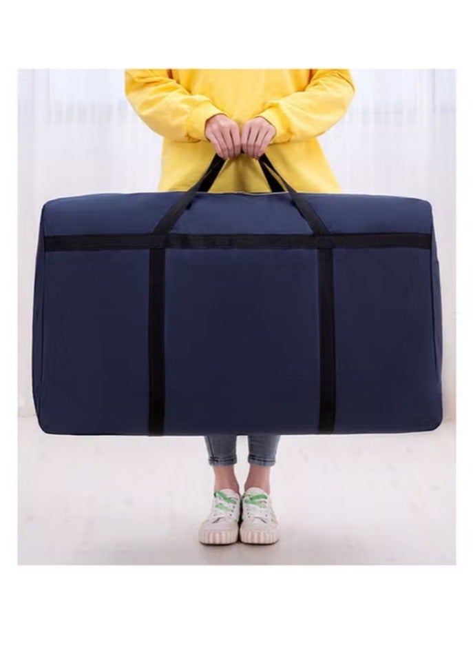 DUNISO Waterproof Oversized Storage Bag, Garment Closet Storage Organizer, Travel Cargo Duffel, Jumbo Bags Organizer 52*36*18 cm (Dark Blue) - Image 4