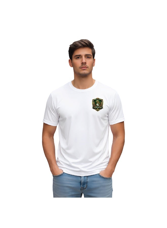 PRINTSHOP4ME Saudi Arabia Men's Jersey | Sports Theme Dry-Fit T-Shirt | Short Sleeve Sportswear | Casual Outfit | Daily Use | Outdoor Activities - Image 1