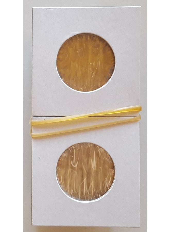 Guardhouse Coin Flips for Small Dollars, 100 Count, Brand Cardboard and Mylar 2"x2" Paper Coin Holders