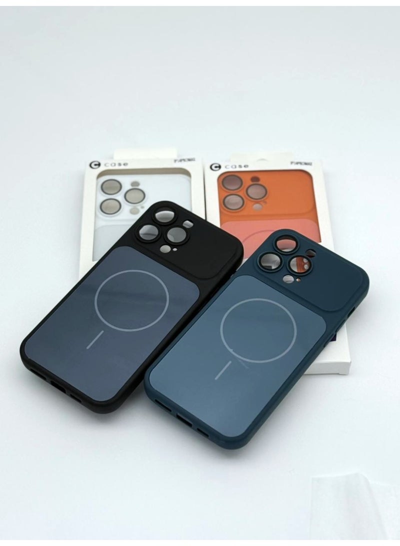 general Premium Skin Feel MagSafe Compatible Case for iPhone 15 Pro Max – Ultra-Slim Shockproof Matte Finish Cover with Built-in Camera Lens Protection (Black) - Image 5