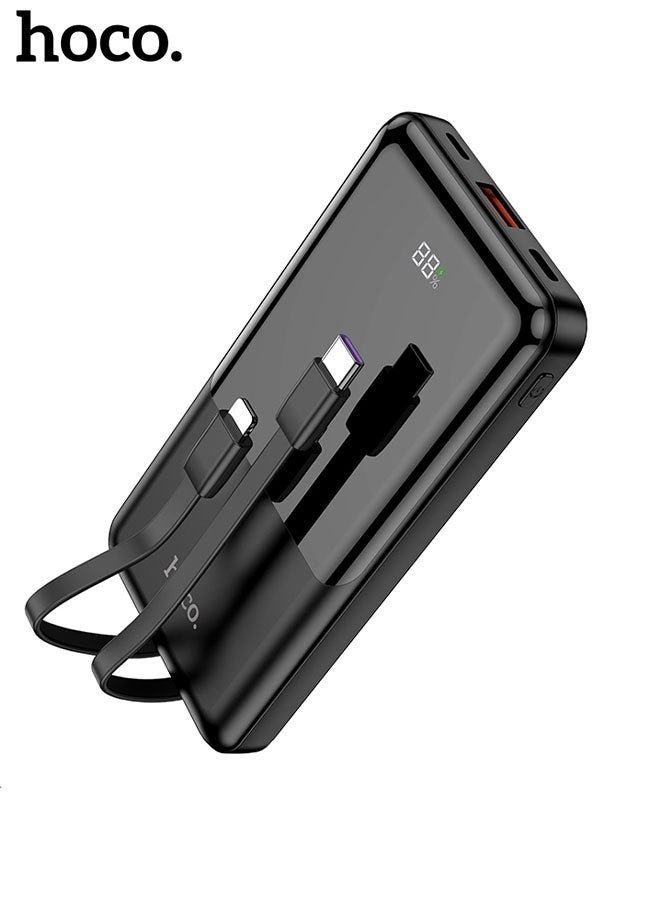 hoco. Power bank Q9 Pro Shell 22.5W + PD20W 10000mAh(Black) - Image 1