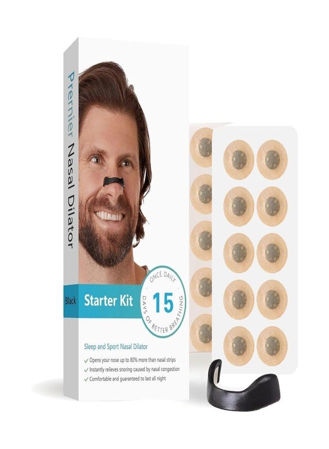 Nuvex Magnetic Nasal Strips for Breathing & Snoring Relief | Skin-Safe Anti-Snoring Nose Clip & Nasal Dilators for Better Sleep | Instant Snore Relief & Breathing Aid for Men & Women [15 Count] - Image 1