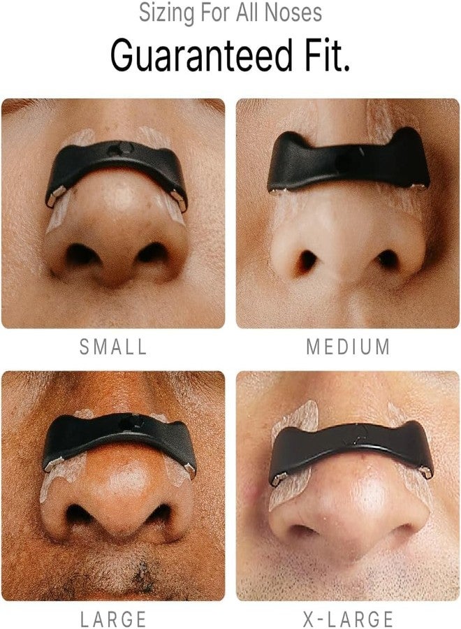 Nuvex Magnetic Nasal Strips for Breathing & Snoring Relief | Skin-Safe Anti-Snoring Nose Clip & Nasal Dilators for Better Sleep | Instant Snore Relief & Breathing Aid for Men & Women [15 Count] - Image 2