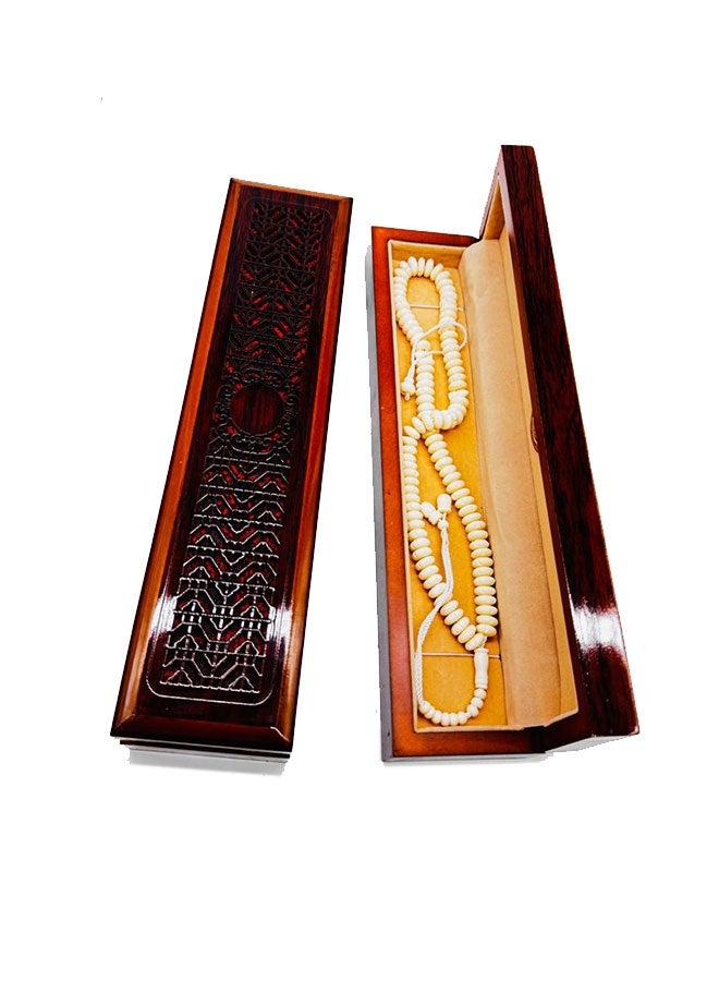 Original Camel Bone Rosary/Tasbih – Set of 2 - 100 Beads Each - 10mm Bead Size  - Image 3