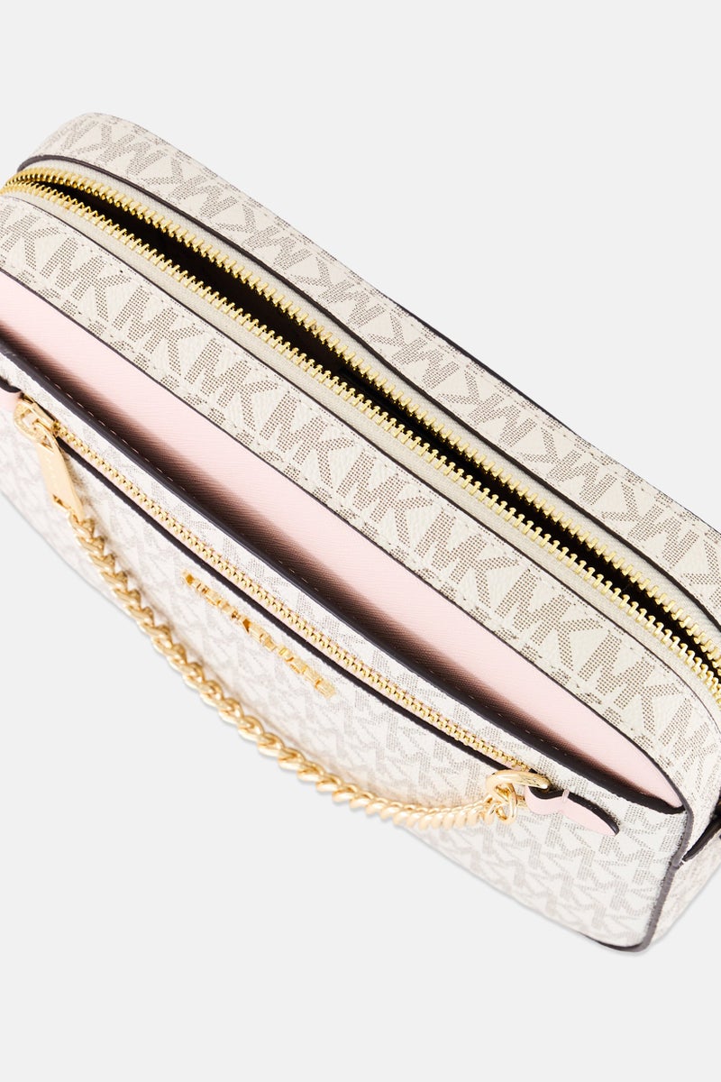 Michael Kors Women Brand Logo  Cross Body Bag, Multicolor - Image 4