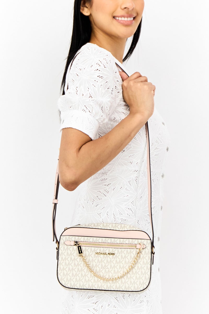 Michael Kors Women Brand Logo  Cross Body Bag, Multicolor - Image 2