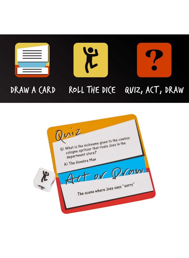 Paladone Paladone Friends TV Show Quiz Act or Draw Game - Officially Licensed Friends Merchandise (AMZ7270FR) - Image 3