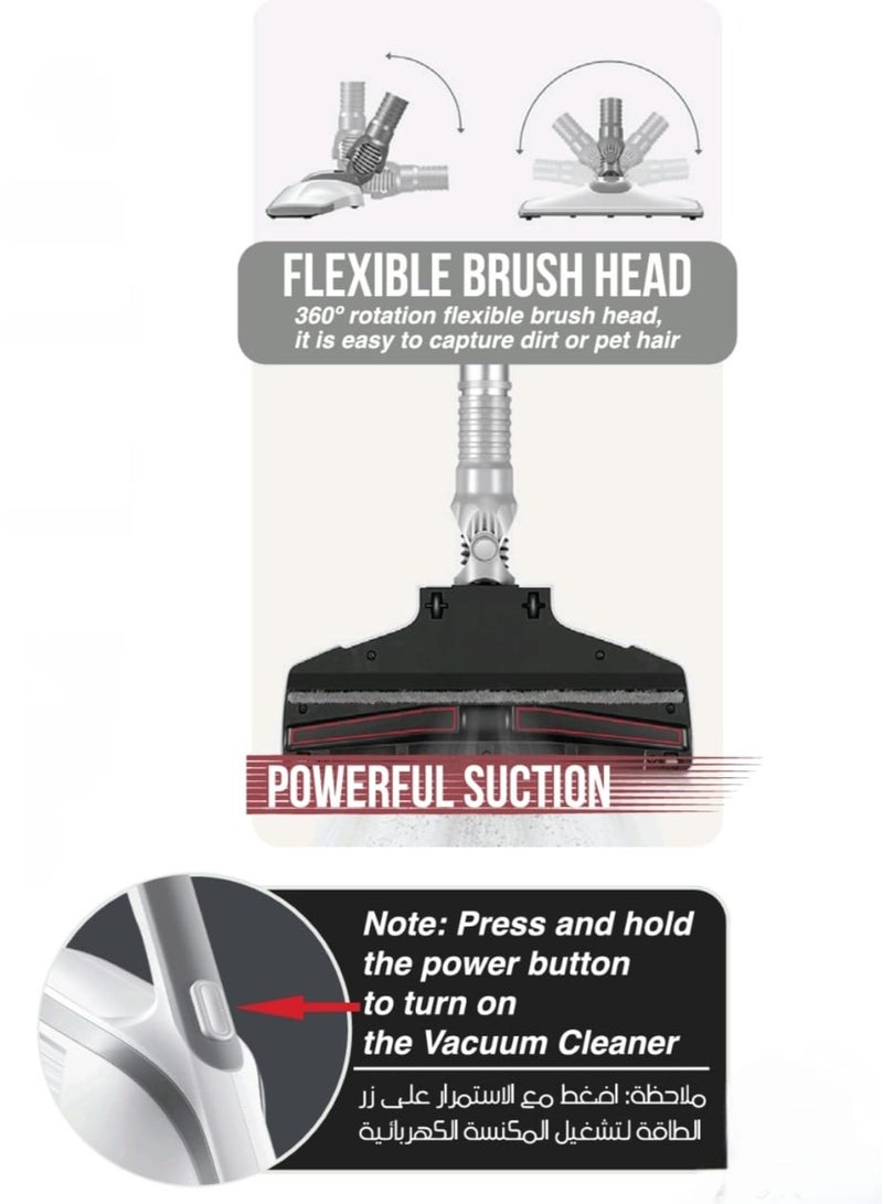 13 in 1 Cordless Rechargeable Vacuum Cleaner - 150W High Power, Lightweight Multi-Functional Stick Vacuum for Home and Car Cleaning - Image 5