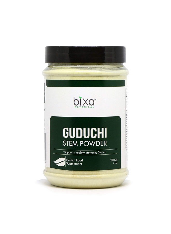 bixa BOTANICAL مسحوق جودوتشي (جيلوي/تينوسبورا كورديفوليا) 7 أونصة / 200 جرام عبوة واحدة؛ منظم ممتاز للمناعة؛ مكمل عشبي طبيعي لتقليل السمية في الجسم وتنقية الدم؛ يدعم المناعة - Image 2