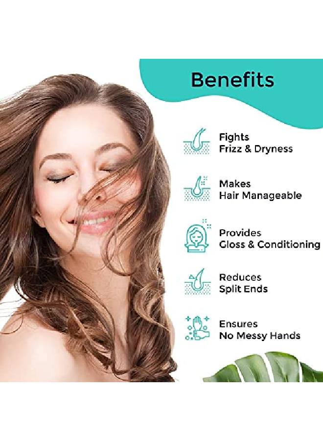 PILGRIM Argan Oil Hair Serum for Dry Frizzy Hair | Hair Smoothing | Smoothing and Control of Frizzy;Dry Hair | Instant Shine Smoothness and Soft Hair| Anti Frizz | For Women and Men 100 ml  - Image 4