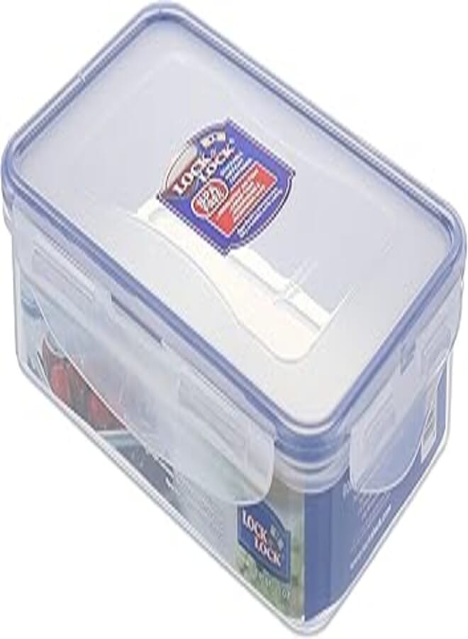 LocknLock Rectangle Plastic Container, Transparent, 800ml, HPL816