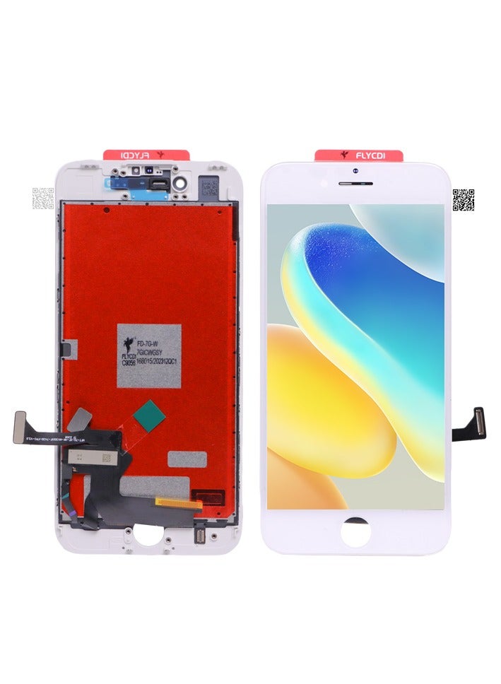 FLYCDI For iPhone 7 Plus INCELL White, LCD Display Screen Replacement Kit with Installation Tools, High Brightness, Wide Color Gamut, Mobile Phone Repair Parts - Image 1