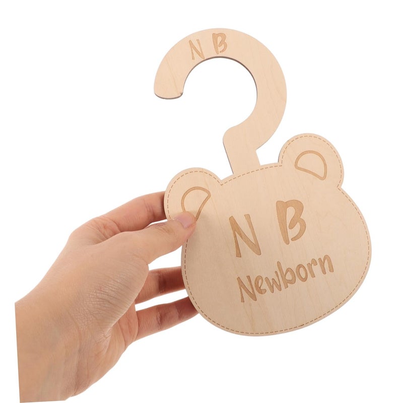 Wooden Clothes Closet Dividers Organizer for Baby Wardrobe 0 24 Months - Image 5