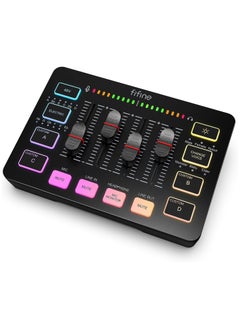 SC3 AmpliGame Gaming Audio Mixer, with XLR Microphone Interface, Individual Control, Volume Fader, Mute Button, 48V Phantom Power