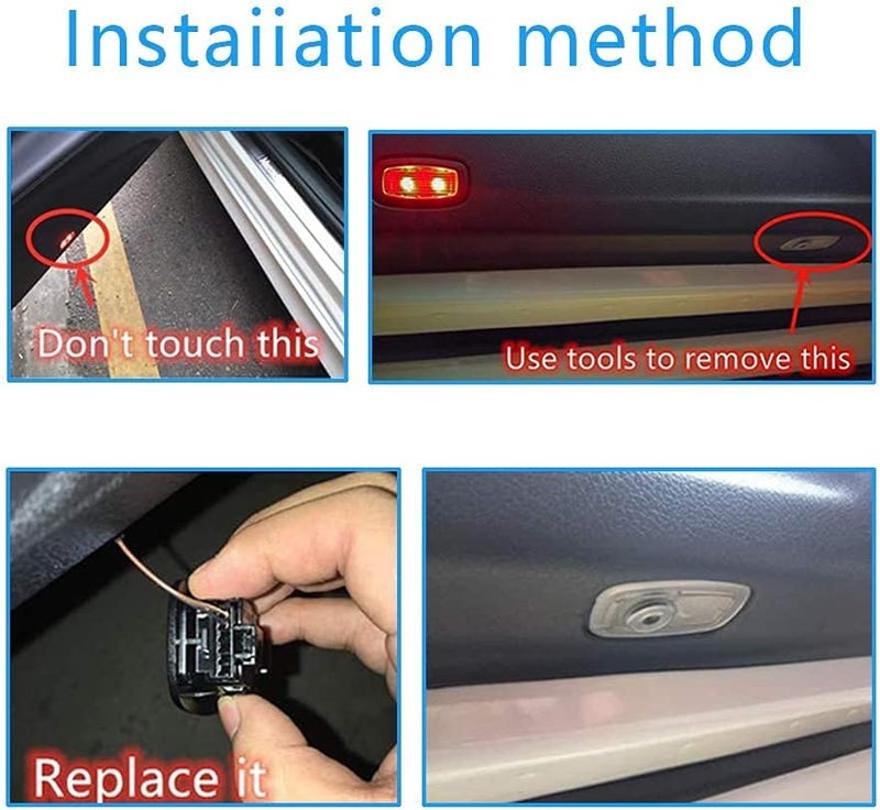 uuakarin مشروع ضوء الترحيب LED من uuakarin لسيارات غيبلي وكواتروبورت - Image 4