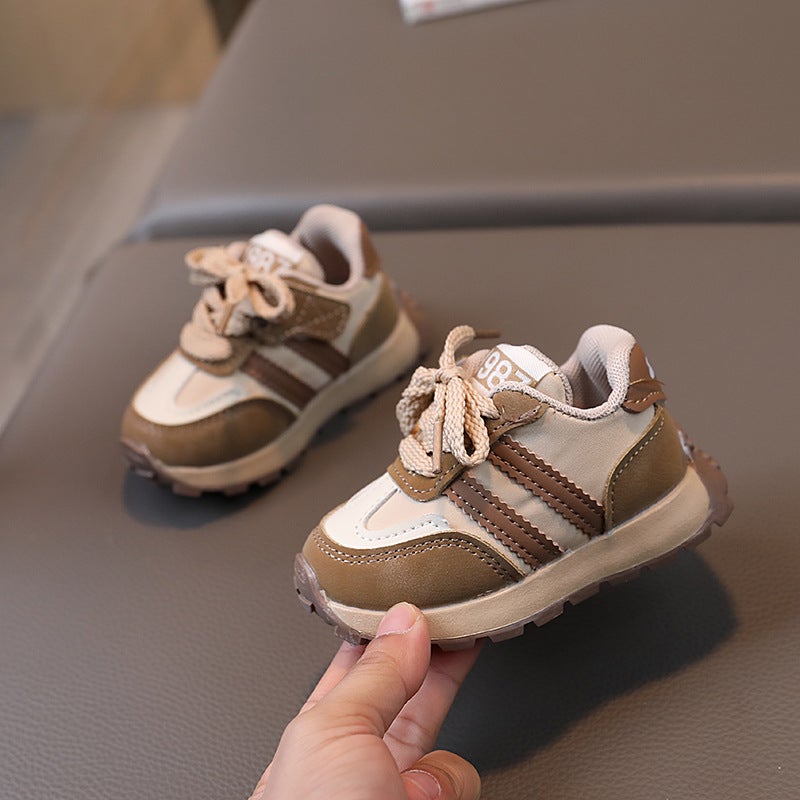 Children'S Shoes New Girls Baby Shoes Boys Soft Bottom Toddler Shoes Kids Running Sneaker Forrest Gump Shoes - Image 3