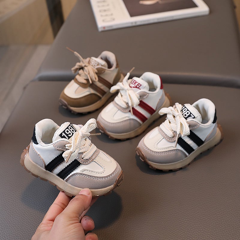 Children'S Shoes New Girls Baby Shoes Boys Soft Bottom Toddler Shoes Kids Running Sneaker Forrest Gump Shoes - Image 2