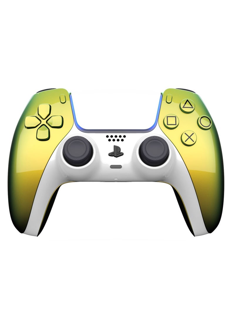 Craft MERLIN CRAFT CUSTOMIZED SONY DUAL SENSE GAMING CONTROLLER FOR PS5 & PS5 SLIM - DIAMOND NORTHERN LIGHTS NEW 2024 DESIGN  - Image 1