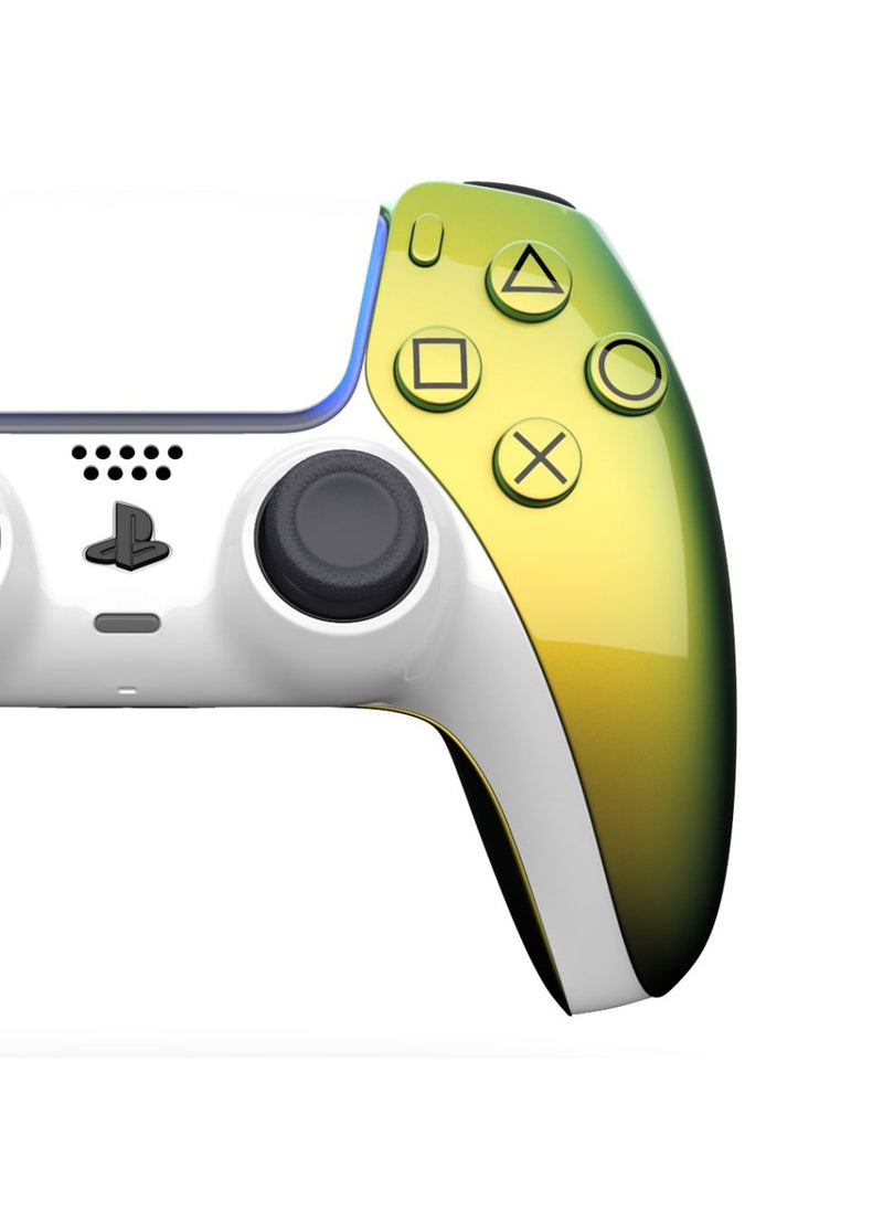 Craft MERLIN CRAFT CUSTOMIZED SONY DUAL SENSE GAMING CONTROLLER FOR PS5 & PS5 SLIM - DIAMOND NORTHERN LIGHTS NEW 2024 DESIGN  - Image 2