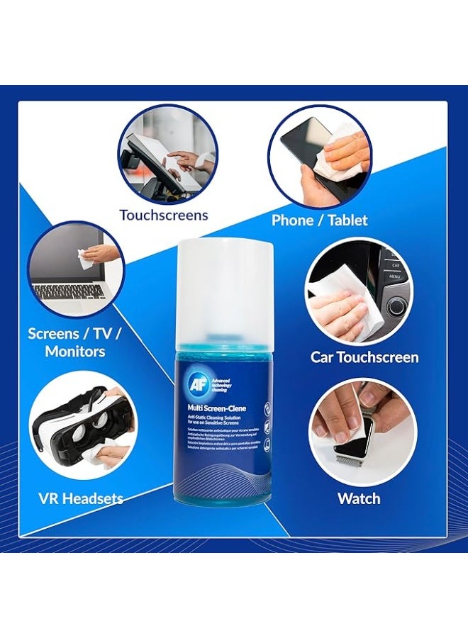 AF MULTI SCREEN CLENE 200ML+ MICRO FIBRE - Image 4