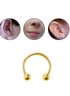 Fashionable spherical nose piercing earrings for nose decoration
