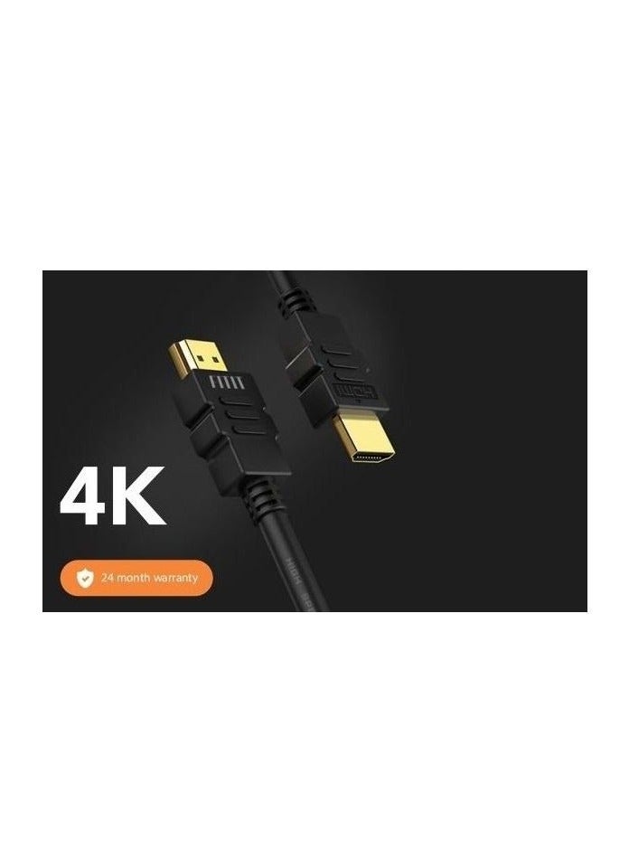 FITIT كابل HDMI FITIT 4K بريميوم، بطول 2م، 120 هرتز أسود - Image 1