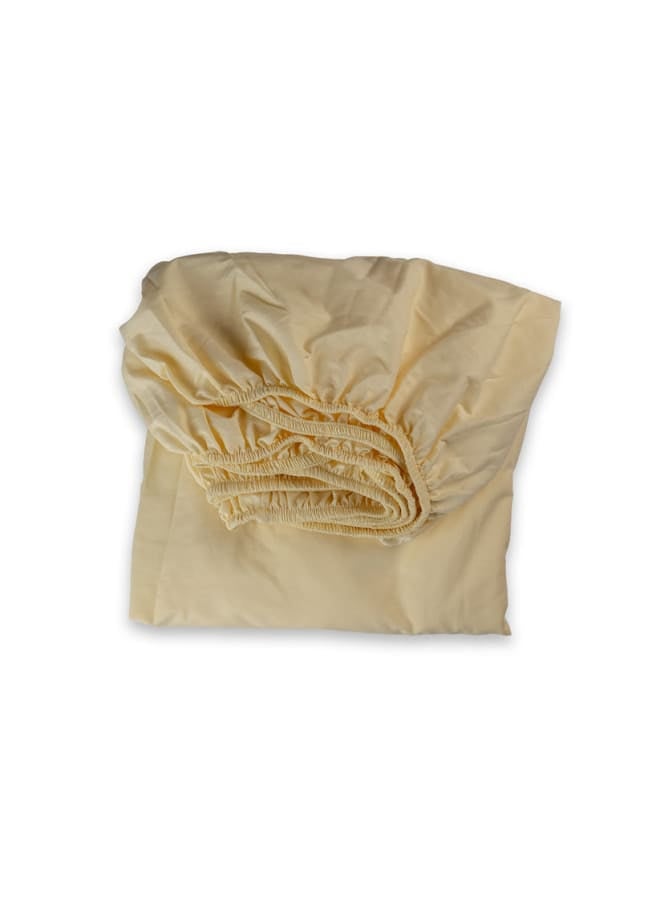 ب كومفورت  طقم ملاية أستك قطن أصفر - Image 3